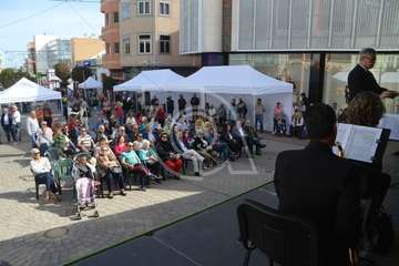 Concierto de la Banda Municipal y Feria de Artesanía en Los Llanos de Telde (Foto Francisco Javier Santana y TA)